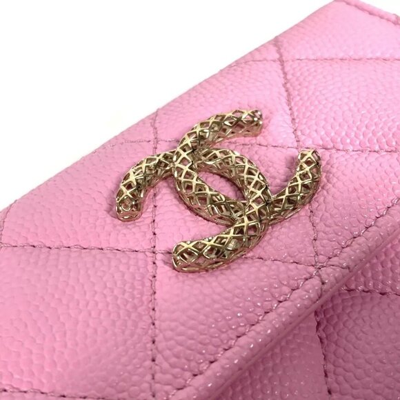 CHANEL AP3182 CC CC Mark Matelasse Small Flap Wallet Compact wallet - Picture 9 of 15
